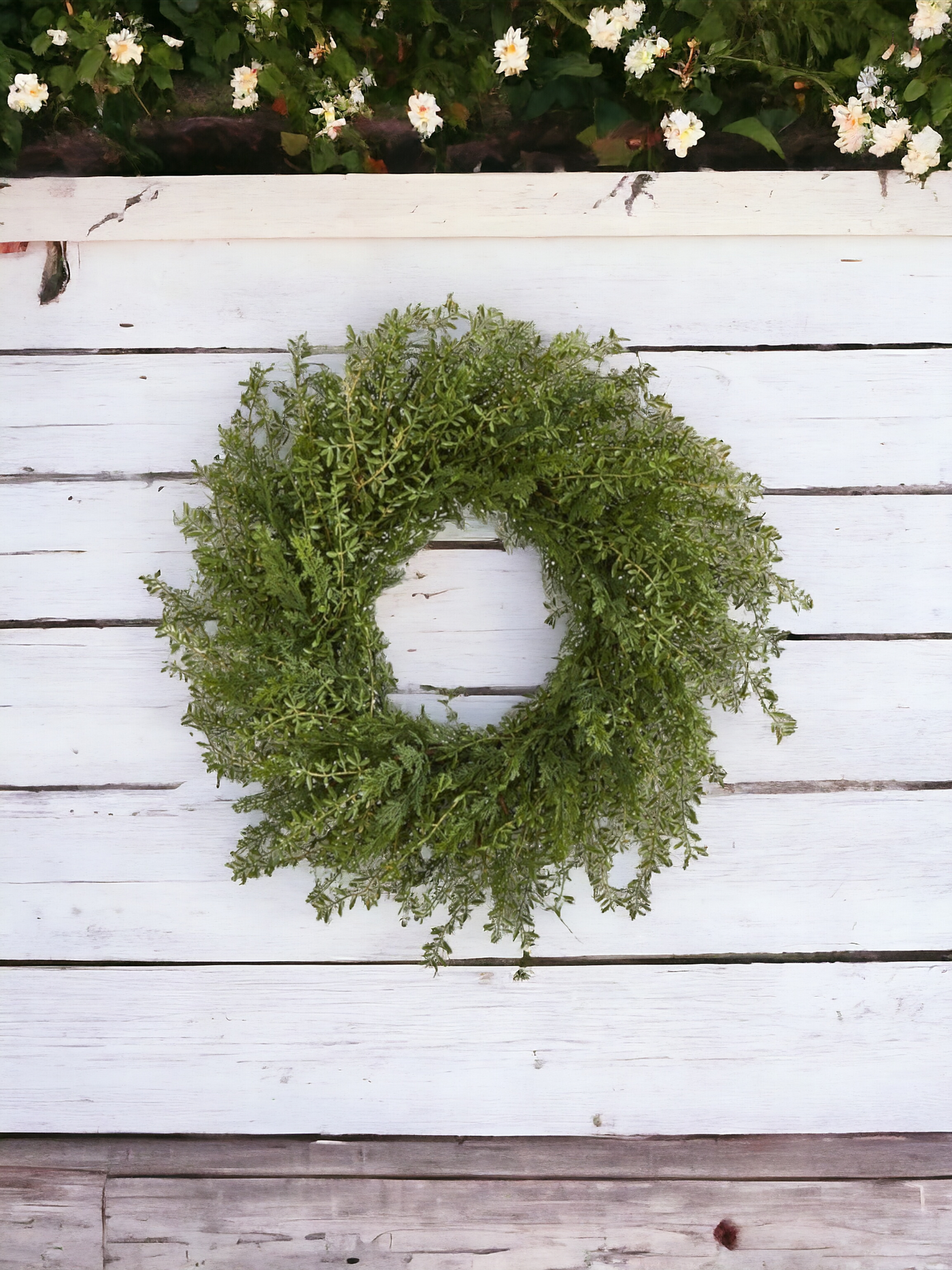 27” Mixed Grass Artificial Wreath