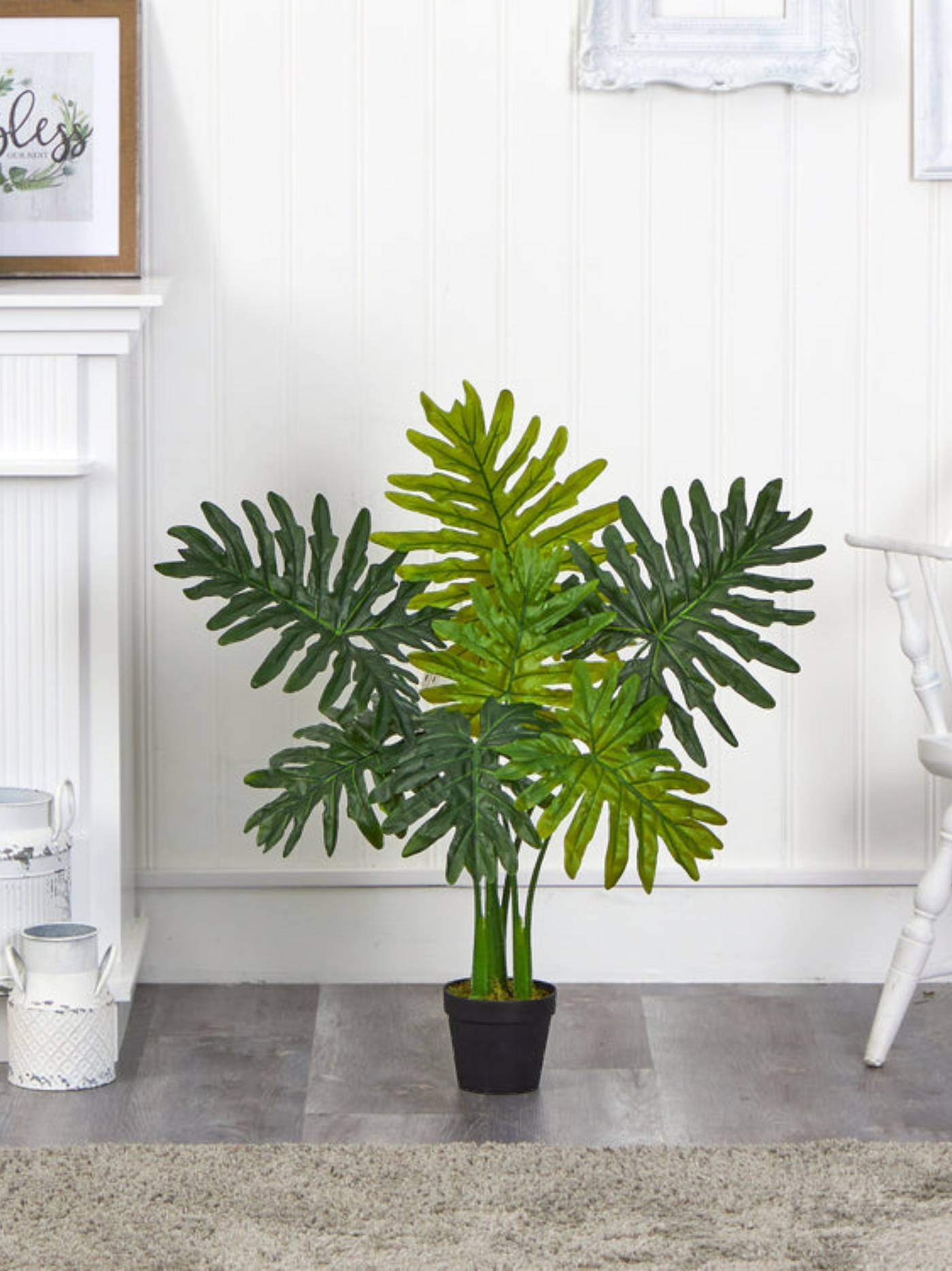 3’ Philodendron Artificial Plant (Real Touch)