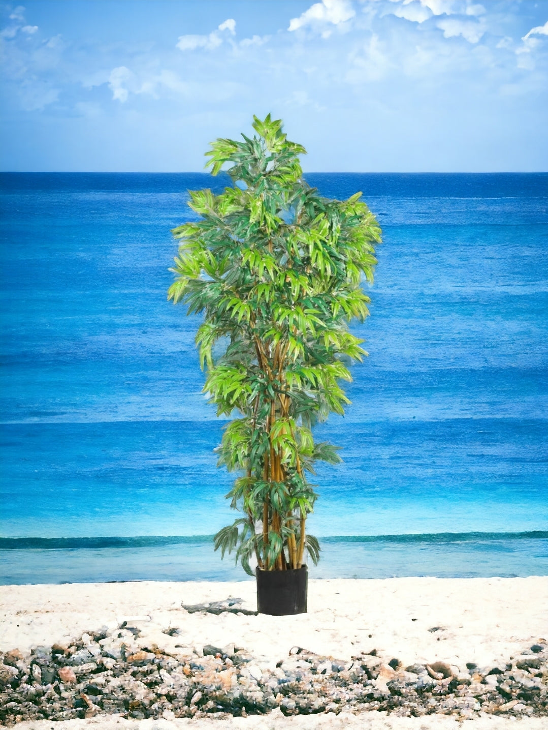 6' Fancy Style Bamboo Silk Tree