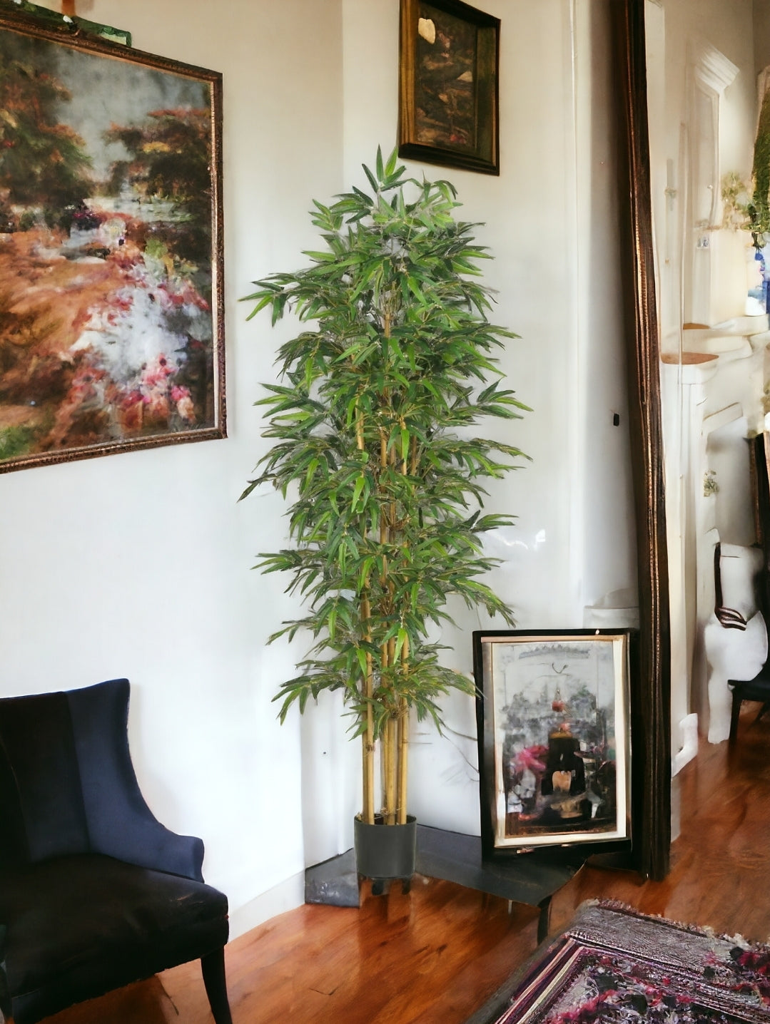 75" Bamboo Silk Tree"