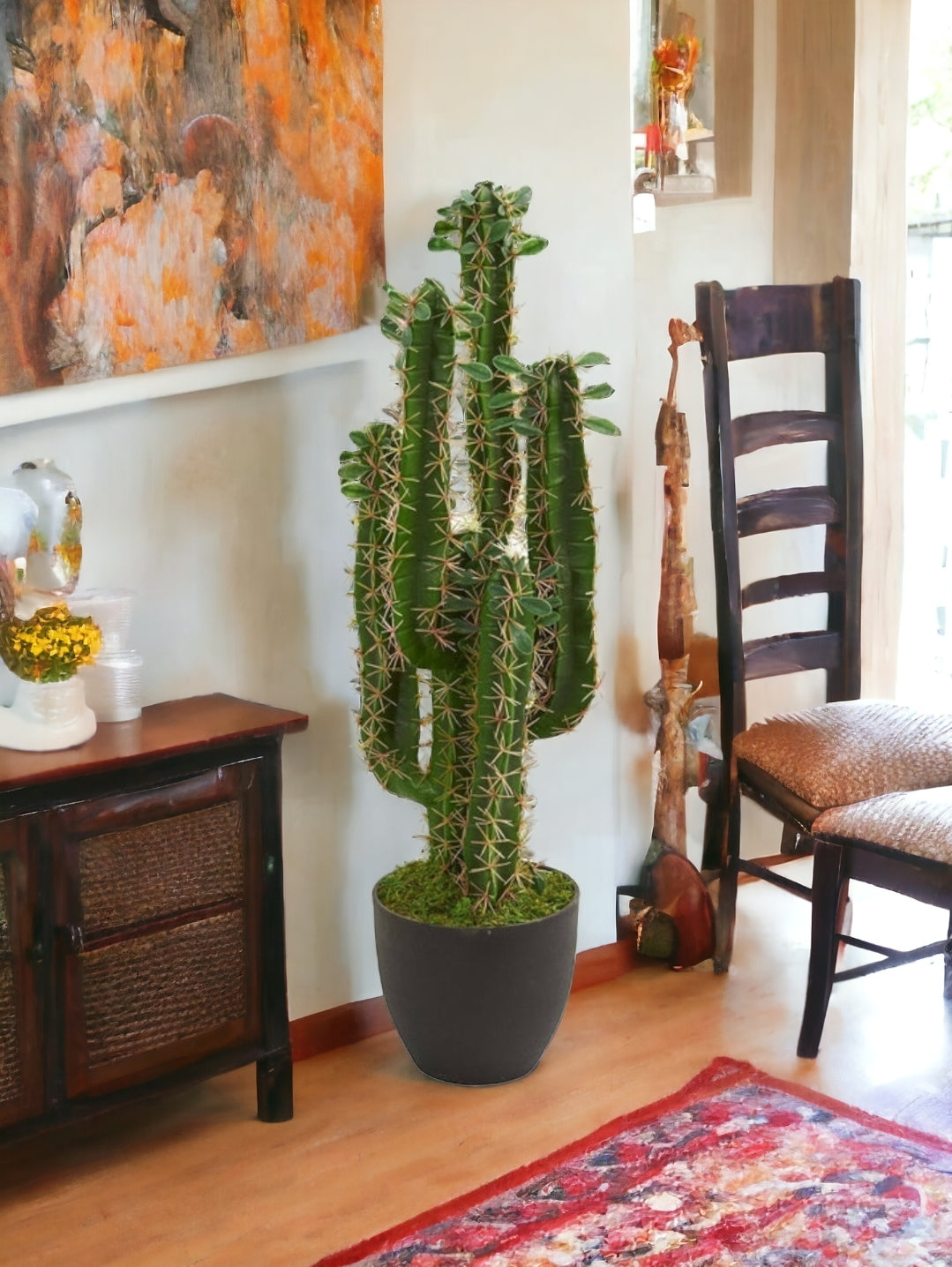 2.5’ Artificial San Pedro Cactus Plant