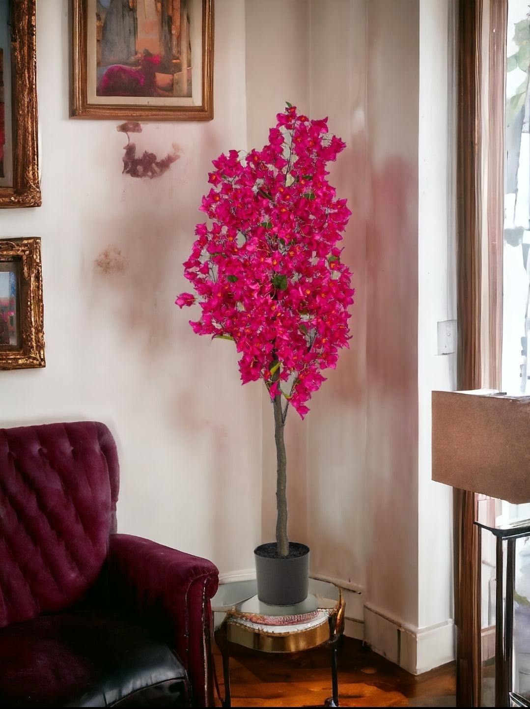 5’ Bougainvillea Artificial Tree