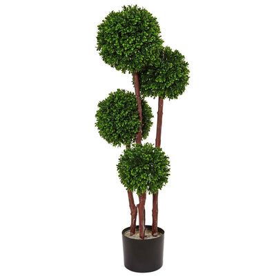 3’ Boxwood Topiary Tree UV Resistant (Indoor/Outdoor)