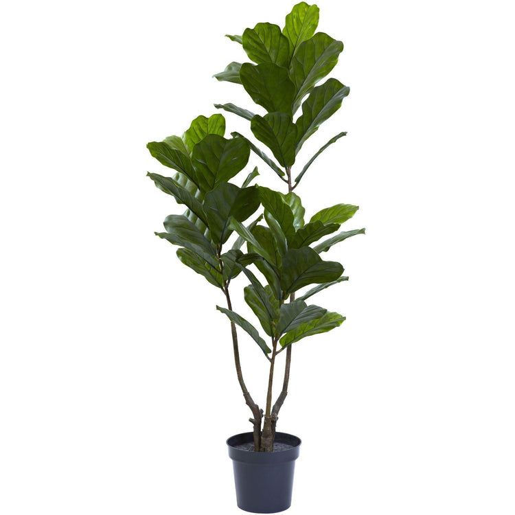 65” Fiddle Leaf Tree UV Resistant (Indoor/Outdoor)