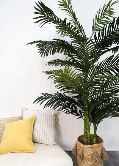 6.5' Golden Cane Artificial Palm Tree