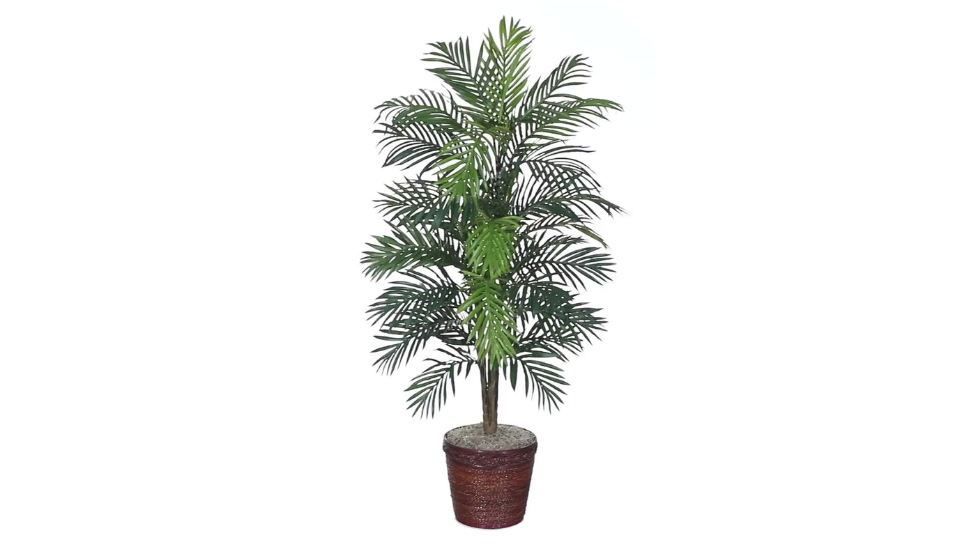 56" Areca Palm Silk Tree w/Basket