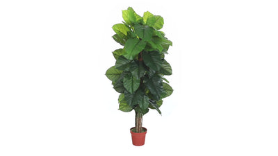 63" Artificial Large Leaf Philodendron Silk Plant (Real Touch)"