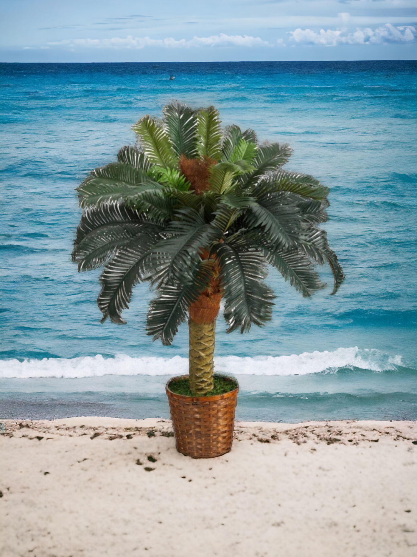 3’ Sago Palm Artificial Tree